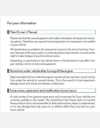 2015 lexus lx 570 owners manual